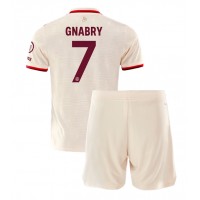 Bayern Munich Serge Gnabry #7 Tretí Detský futbalový dres 2024-25 Krátky Rukáv (+ trenírky)